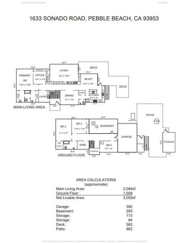 1633 Sonado Road, Pebble Beach, CA 93953