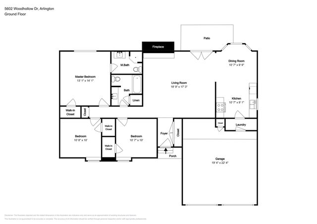 5602 Woodhollow Drive, Arlington, TX 76016