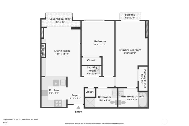 701 Columbia Street #607, Vancouver, WA 98660