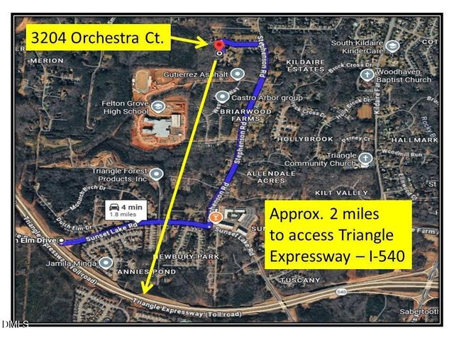 3204 Orchestra Court, Apex, NC 27539