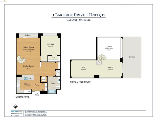 1 Lakeside Dr 911, Oakland, CA 94612