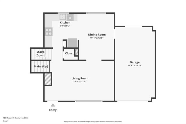 1329 Talcott Place, Decatur, GA 30033