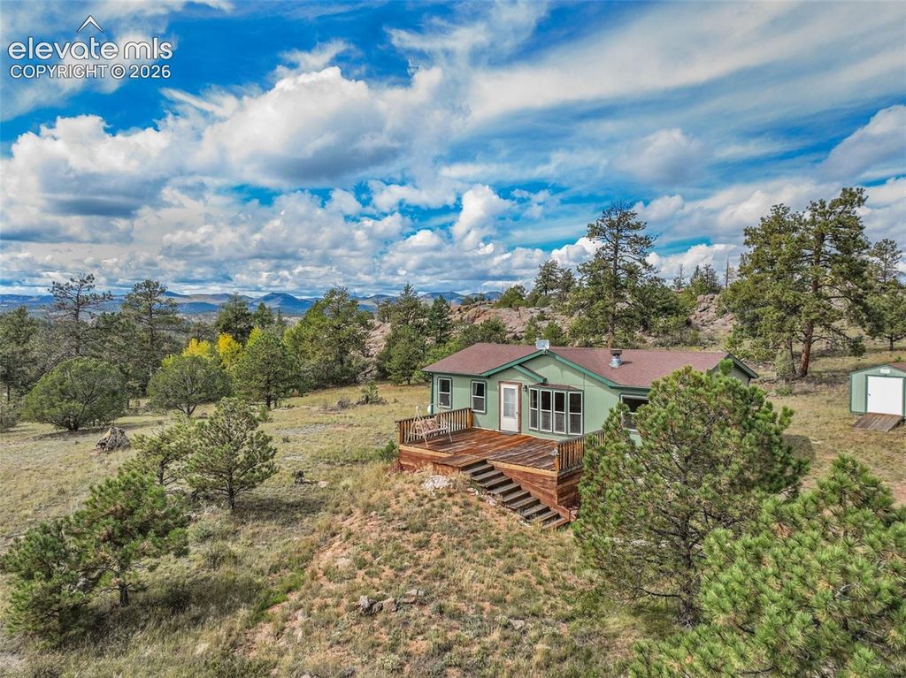 82 Ute Circle, Florissant, CO 80816 — exterior