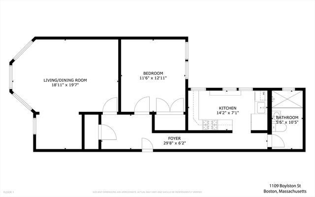 1109 Boylston St 4, Boston, MA 02215