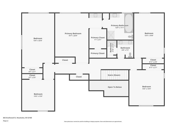 803 Knollwood COURT, Waukesha, WI 53188