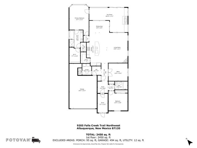 9205 Falls Creek Trail NW, Albuquerque, NM 87120