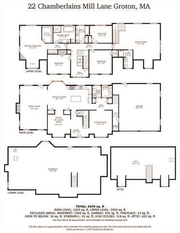 22 Chamberlains Mill Ln, Groton, MA 01450