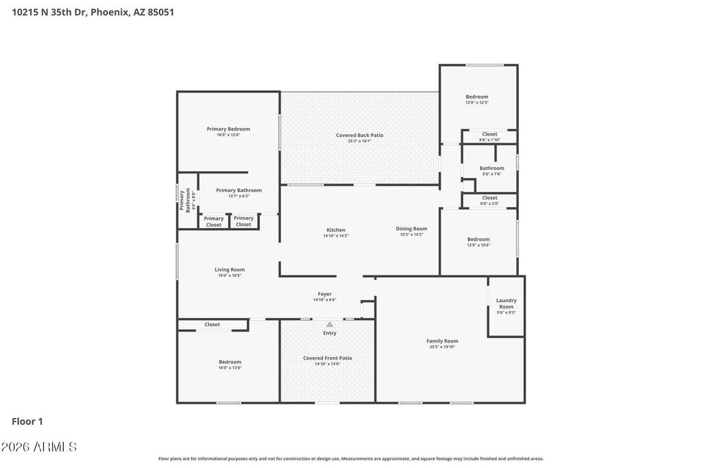 Image 2 of property listing at 10215 N 35TH Drive, Phoenix, AZ 85051