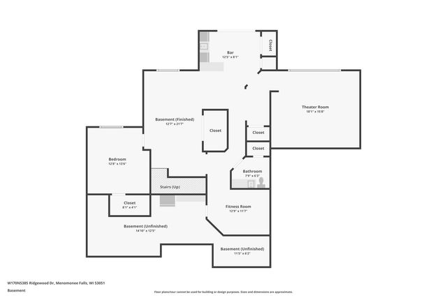 W170N5385 Ridgewood DRIVE, Menomonee Falls, WI 53051