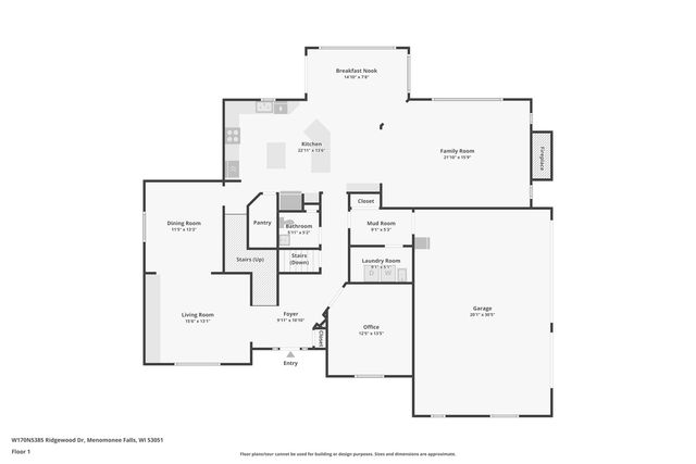 W170N5385 Ridgewood DRIVE, Menomonee Falls, WI 53051