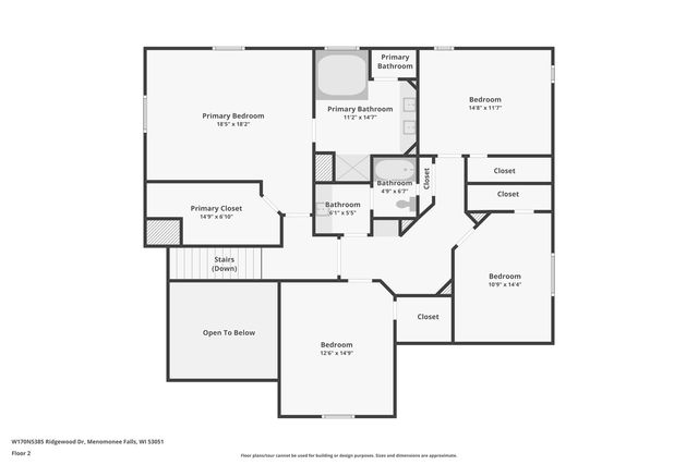 W170N5385 Ridgewood DRIVE, Menomonee Falls, WI 53051