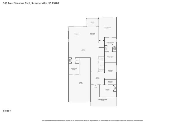 563 Four Seasons Boulevard, Summerville, SC 29486
