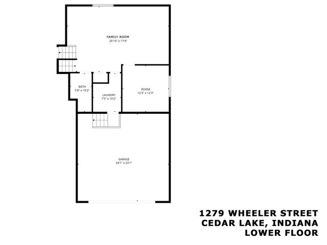 12719 Wheeler Street, Cedar Lake, IN 46303