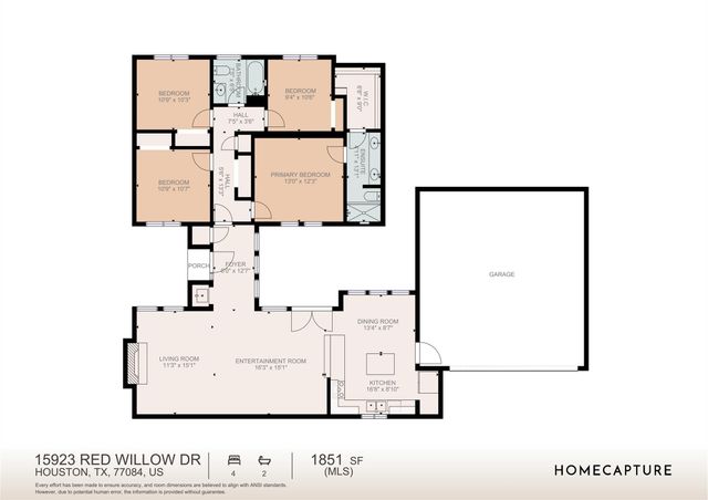 15923 Red Willow Drive, Houston, TX 77084