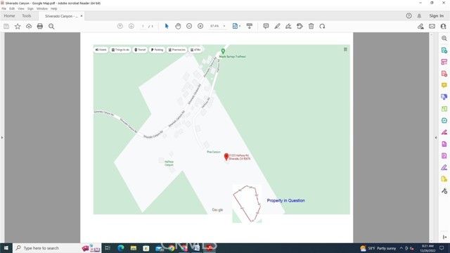 0 Silverado, Silverado Canyon, CA 92676