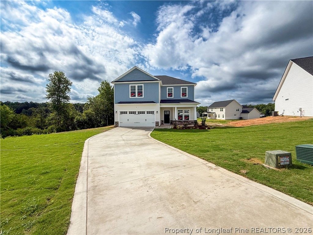 501 Dawn Flower (LOT 80) Court, Fayetteville, NC 28311 — exterior