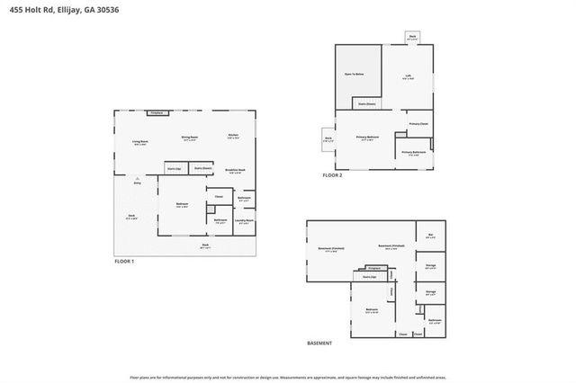 455 Holt Road, Ellijay, GA 30536