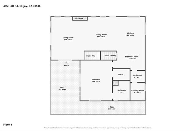 455 Holt Road, Ellijay, GA 30536