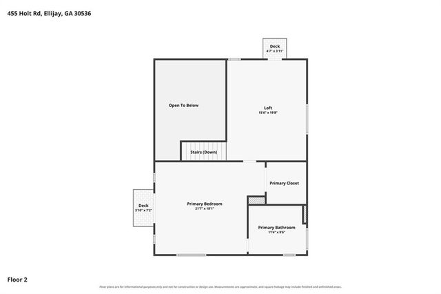 455 Holt Road, Ellijay, GA 30536