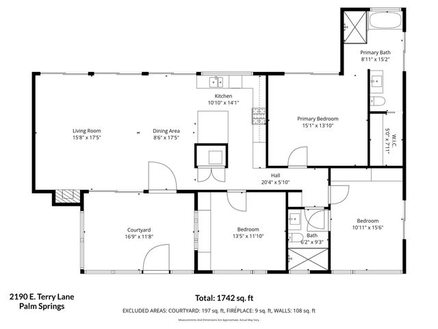 2190 E Terry Lane, Palm Springs, CA 92262