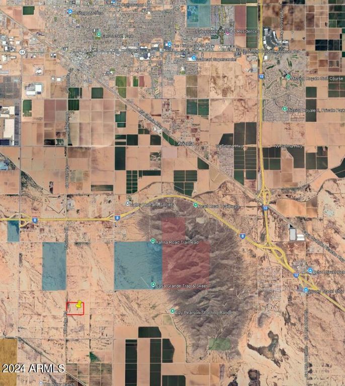 8713 S CHUI CHU Road -, Casa Grande, AZ 85193 — exterior
