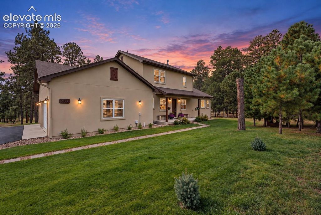 6055 Vessey Road, Colorado Springs, CO 80908 — exterior