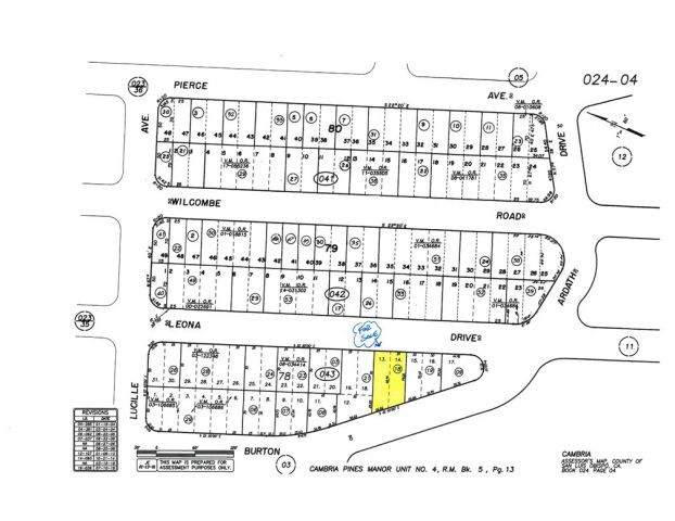 2275 Leona, Cambria, CA 93428
