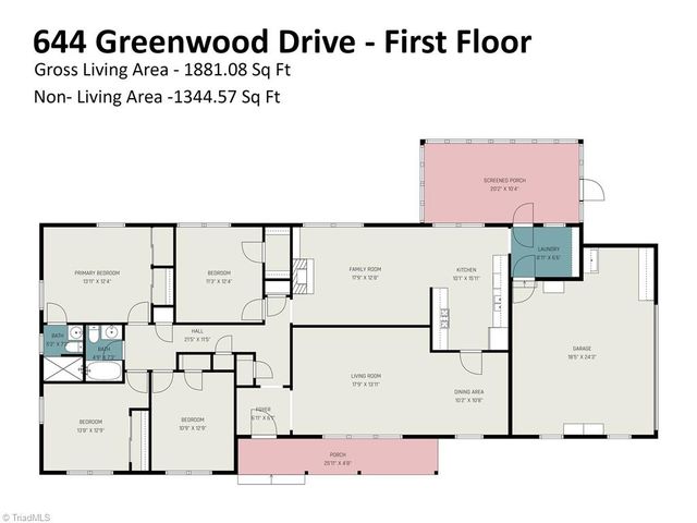 644 Greenwood Drive, Burlington, NC 27217