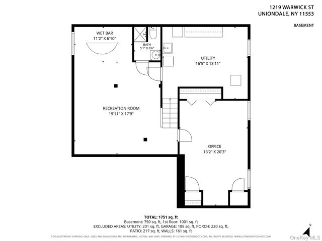 1219 Warwick Street, Uniondale, NY 11553