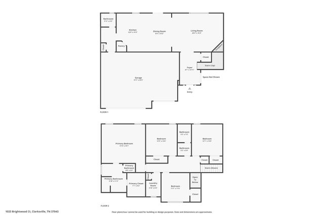 1033 Brightwood Ct, Clarksville, TN 37043