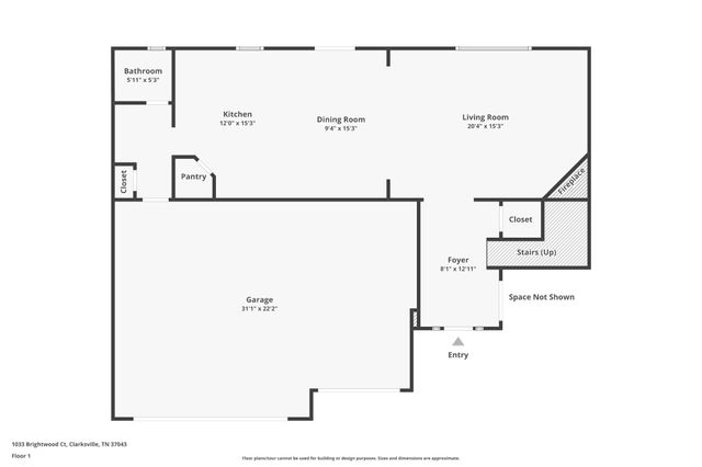 1033 Brightwood Ct, Clarksville, TN 37043