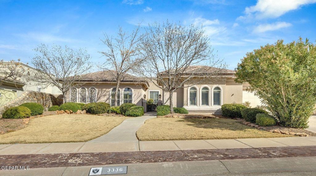 3336 TIERRA ALMA Lane, El Paso, TX 79938