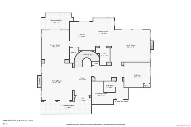 15992 S Woodson Dr, Ramona, CA 92065