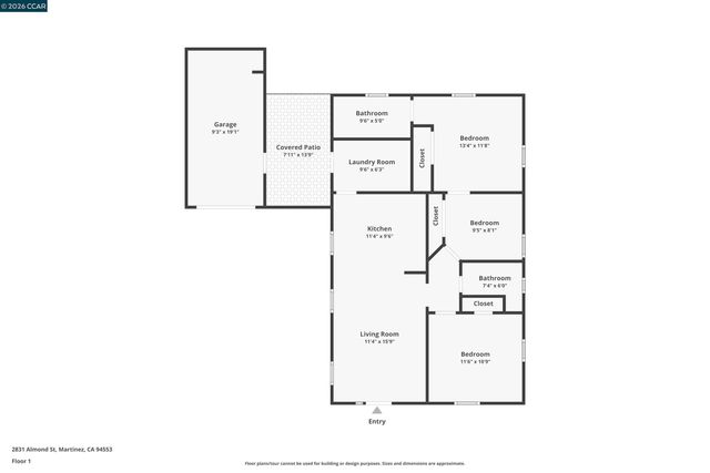 2831 Almond Street, Martinez, CA 94553