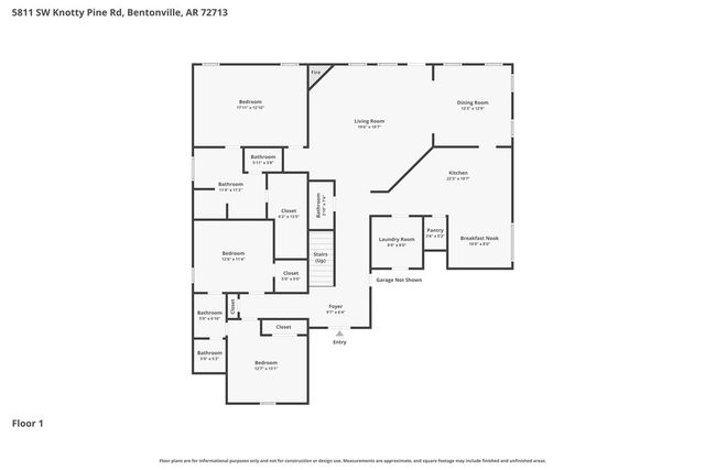 5811 Knotty Pine Road, Bentonville, AR 72713