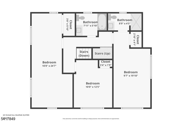 621 Kimball Ave, Westfield Town, NJ 07090