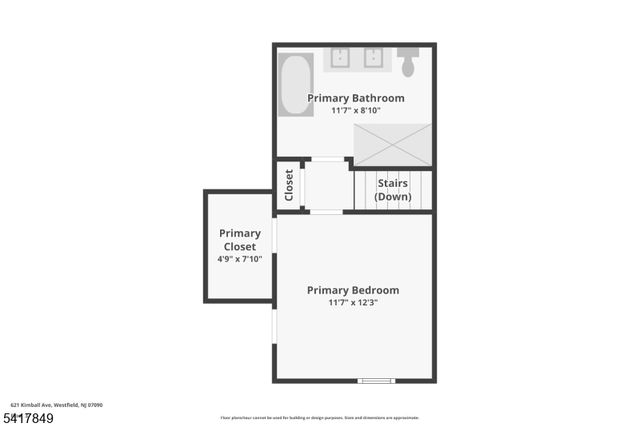 621 Kimball Ave, Westfield Town, NJ 07090