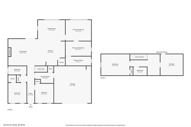 102 Kirk Drive, Dallas, GA 30132