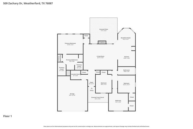 509 Zachary Drive, Weatherford, TX 76087