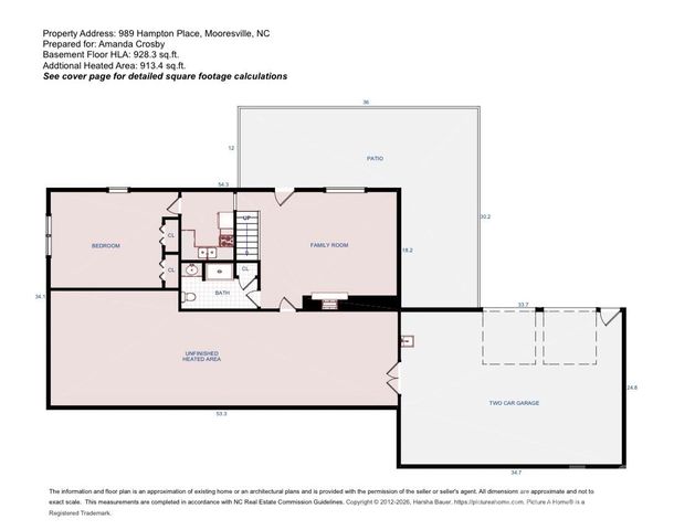 989 Hampton Place, Mooresville, NC 28115