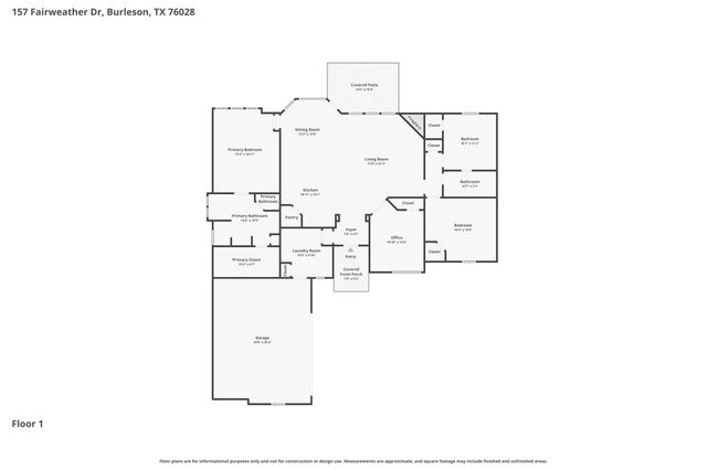 157 Fairweather Drive, Burleson, TX 76028
