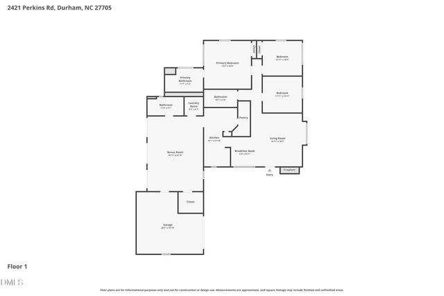 2421 Perkins Road, Durham, NC 27705