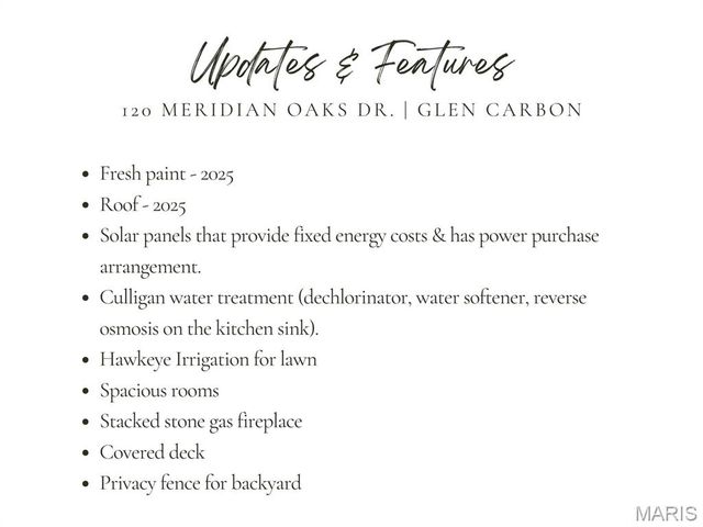 120 Meridian Oaks Drive, Glen Carbon, IL 62034