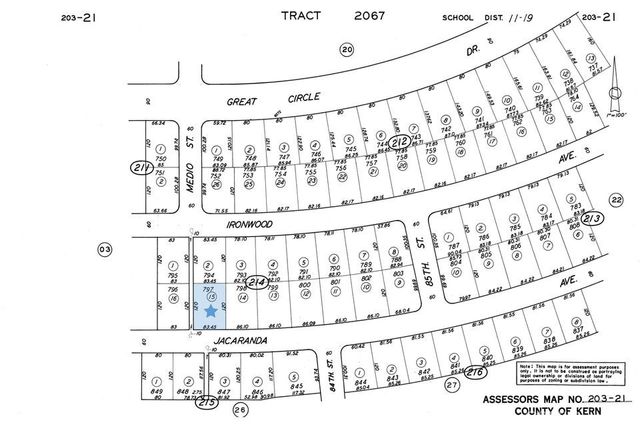 0 Jacaranda Ave near 84th St, California City, CA 93505
