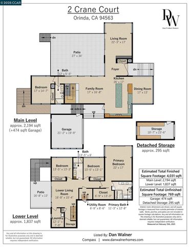 2 2 Crane Ct, Orinda, CA 94563