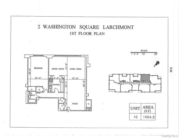 2 Washington Square 1G, Larchmont, NY 10538
