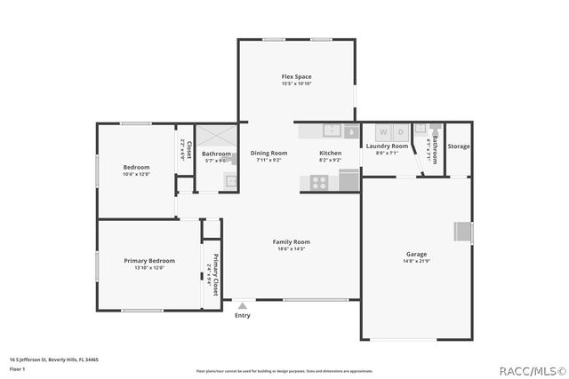 16 S Jefferson Street, Beverly Hills, FL 34465