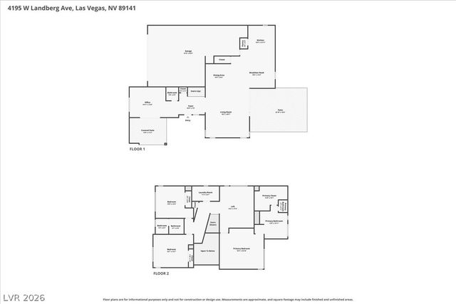 4195 West Landberg Avenue, Las Vegas, NV 89141
