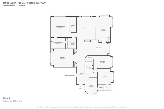 16022 Sugar Tree Drive, Houston, TX 77070