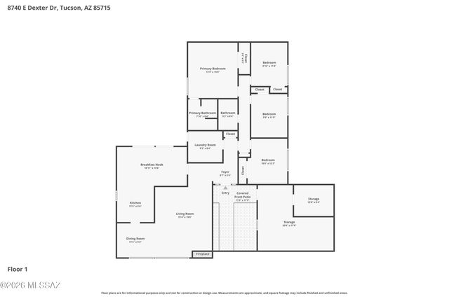 8740 E Dexter Drive, Tucson, AZ 85715